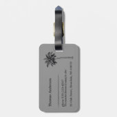 Surf, just surf. In red and gray ラゲッジタグ (裏面縦)