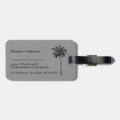 Surf, just surf. In red and gray ラゲッジタグ (裏面横)