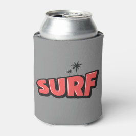 Surf, just surf. In red and gray 缶クーラー