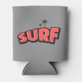 Surf, just surf. In red and gray 缶クーラー (正面)