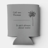 Surf, just surf. In red and gray 缶クーラー (裏面)