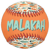 Surf Life (personalize) ソフトボール (裏面)