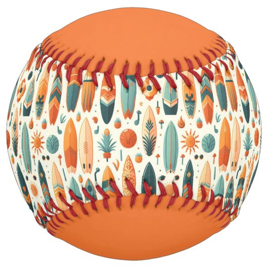 Surf Life (personalize) ソフトボール (正面)