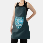 Surf Malibu California エプロン (インサイチュ)