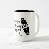 Surf mug ツートーンマグカップ (正面右)