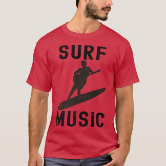Surf Music Guitar Surfing Guitar Player1152 Tシャツ