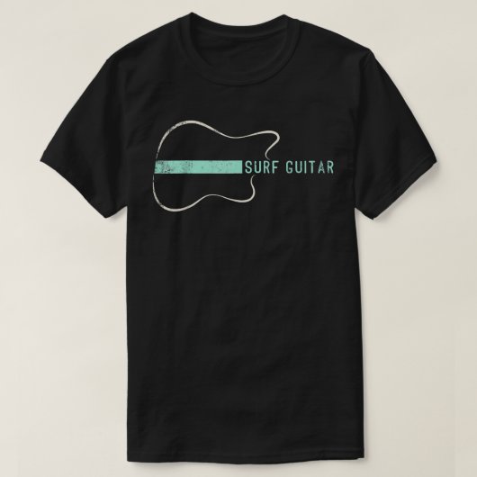 Surf MusicSurf Rock Guitar 2905 Tシャツ (デザイン正面)