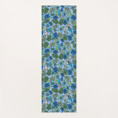 Surf Pareau Hawaiian Hibiscus Surfing - Blue-Turq ヨガマット (正面)