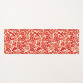 Surf Pareau Hawaiian Hibiscus Surfing - Red ヨガマット (正面(横))