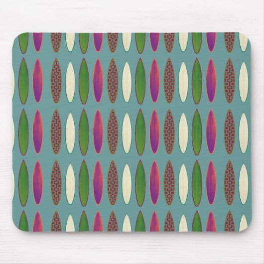 surf pattern.boards マウスパッド (正面)