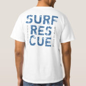 SURF RESCUE 3 Tシャツ (裏面)