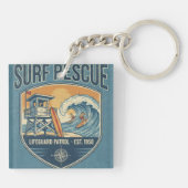 Surf Rescue Lifeguard Patrol Est 1950 キーホルダー (裏面)