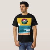 Surf Retrô - Bonde do Mar Tシャツ (正面フル)