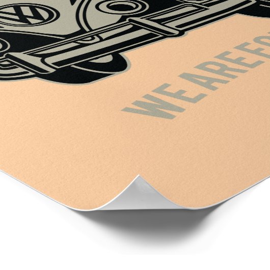 Surf Rider California Beach Poster ポスター (角)