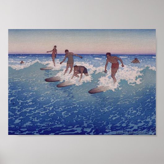 'Surf-Riders, Honolulu' – ポスター (正面)