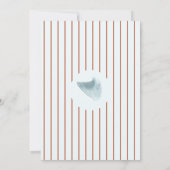 Surf Save The Date、Malibu、カリフォルニア州 招待状 (裏面)