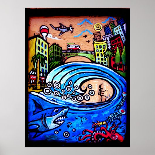 surf shack ポスター (正面)