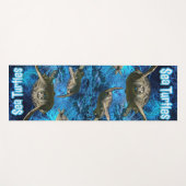 Surf Shop Sea Turtles ヨガマット (正面(横))