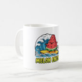 Surf & Snack コーヒーマグカップ (正面左)