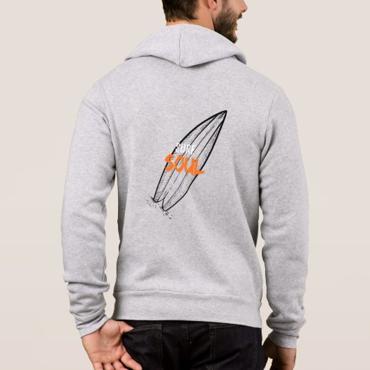 surf soul パーカ (裏面)