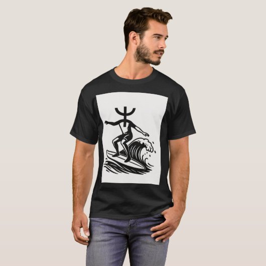 Surf. Sun. Amazigh Tシャツ (正面フル)