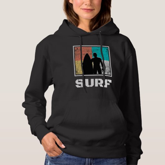 Surf Surfing Surfer パーカ (正面)