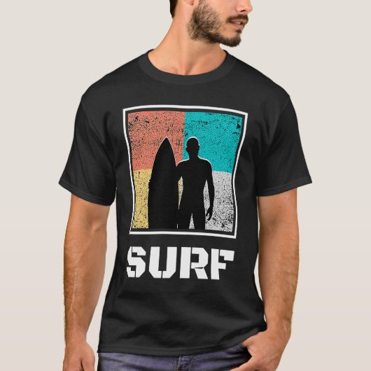 Surf Surfing Surfer Tシャツ (正面)