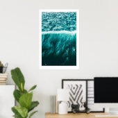 Surf Triptych Art Prints Scandi Ocean Beach ポスター (ホームオフィス)