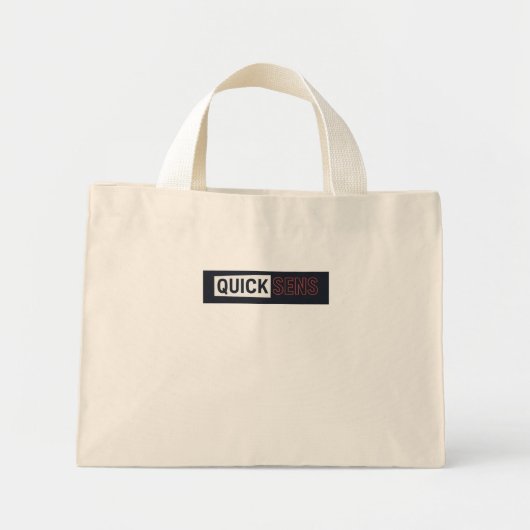 Surf Vibes Tote Bag – Beach Style Canvas Bag – Oce ミニトートバッグ (正面)