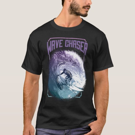 Surf Wave Chaserの作動中 Tシャツ (正面)