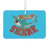 Surf with shark カーエアーフレッシュナー (裏面)
