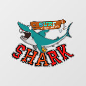 Surf with the shark ウィンドウサイン (シート)