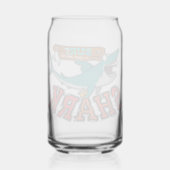 Surf with the shark ガラス缶 (裏面)