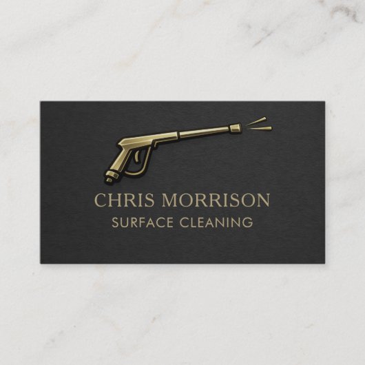 Surface Cleaning Pressure Washing 名刺 (正面)