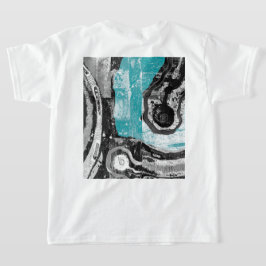 Surface Current – 抽象的な流れと構造 Tシャツ