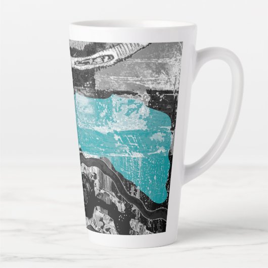 Surface Current – Abstract Flow & Structure Combo  カフェラテマグ (右)