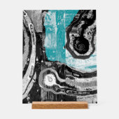 Surface Current – Abstract Flow & Structure Custom アクリルサイン (正面)