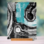 Surface Current – Abstract Flow & Structure Custom アクリルサイン (ニュートラル)