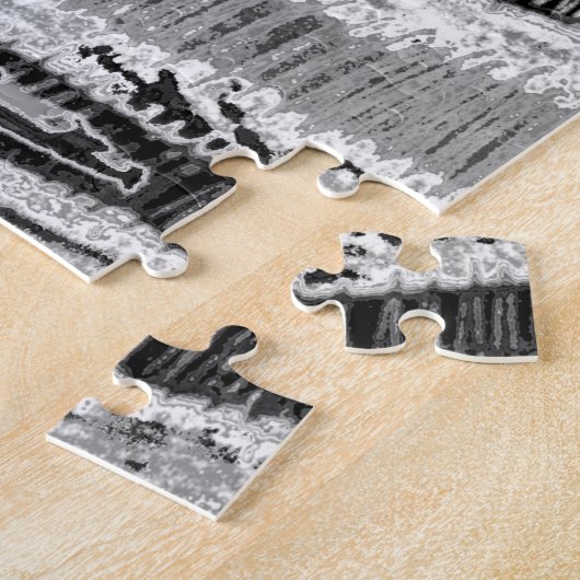 Surface Current – Abstract Flow & Structure Puzzle ジグソーパズル (側面)