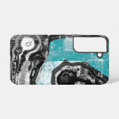 Surface Current – Abstract Flow & Structure Samsun Samsung Galaxyケース (裏面横)
