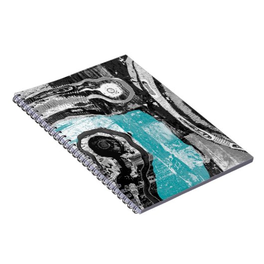 Surface Current – Abstract Flow & Structure Spiral ノートブック (右側)