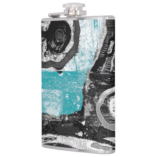 Surface Current – Abstract Flow & Structure Vinyl  フラスク (左)