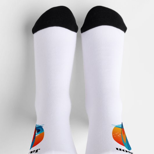 Surfboard Surfer Socks ソックス (上部)