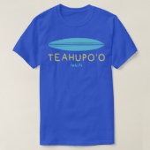 SURFBOARD TEAHUPOO TAHITI Tシャツ (デザイン正面)
