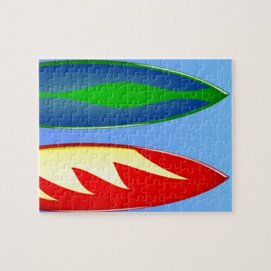 Surfboards retro surf ジグソーパズル (横)
