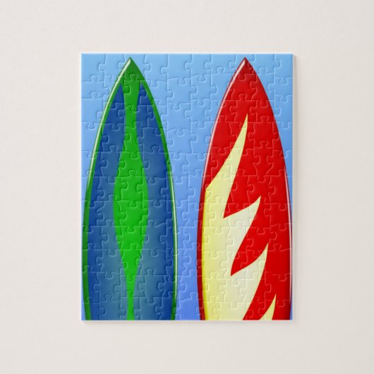Surfboards retro surf ジグソーパズル (縦)