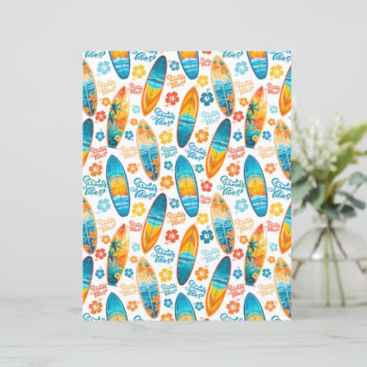 Surfboards Scrapbook Paper (スタンド正面)