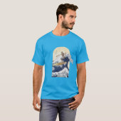 Surfeando la gran ola de kanagawa tシャツ (正面フル)