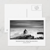 Surfer a Jeffry's Bayのはがき ポストカード (正面/裏面)