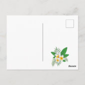 Surfer Adventure Graduation Thank You Photo ポストカード (裏面)